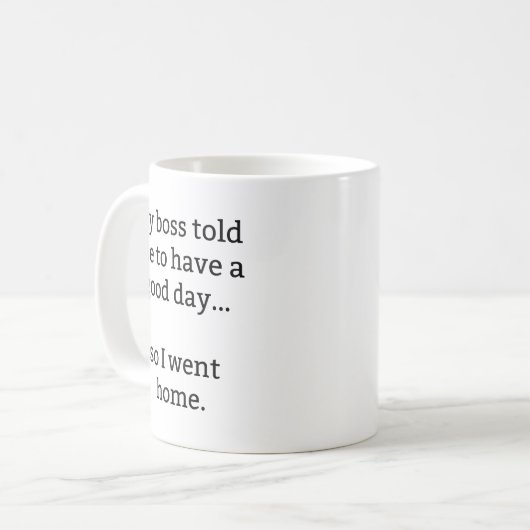 Funny Work Mok - Rude Mokken (Voorkant links)