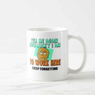 Funny Work T-shirts Gifts Koffiemok