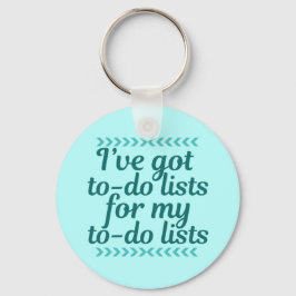 Funny Workaholic Sleutelhanger