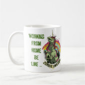 Funny Working from Home Mok Unicorn Madness (Links)