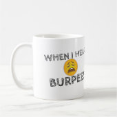 Funny Workout Gym Humor Koffiemok (Links)