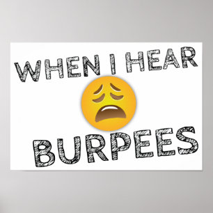 Funny Workout Gym Humor Poster