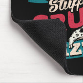 Funny Workout Humor, Abs vs Pizza, Bulking Novelty Muismat (Hoek)