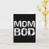 Funny Workout Saying Fitness Quote For Mother's Gi Kaart (Gele Bloem)