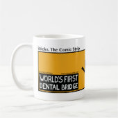 Funny World's 1ste Mok van de Dentale Brug Stickma (Links)