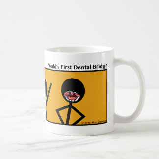 Funny World's 1ste Mok van de Dentale Brug Stickma