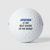Funny World's beste Golfer Golfballen (Voorkant)