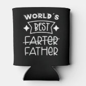 Funny World's beste vader Blikjeskoeler (Achterkant)