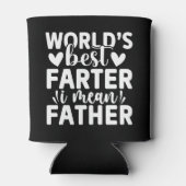 Funny World's beste vader Ik bedoel vader Blikjeskoeler (Achterkant)