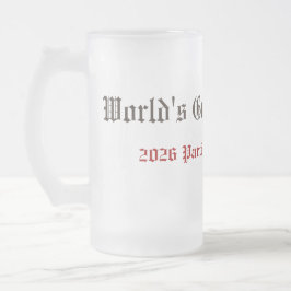Funny World's Greatest Father Participation Award  Matglas Bierpul