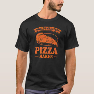 Funny World's grootste Pizza Maker voor mannen T-shirt