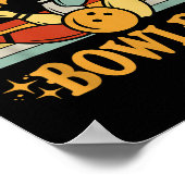 Funny Worlds Okayest Bowler Bowling Team Mannen Vr Poster (Hoek)