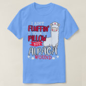 Funny Wound Care Neurse Alpaca Llama Pun Gezegde G T-shirt (Design voorkant)