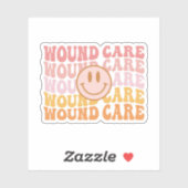 Funny Wound Care Nurse Gift, Wondverzorging Sticker (Vel)