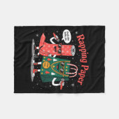 Funny Wrapng Rapng Paper Wrap Music Rap Pj Fleece Deken (Voorkant (Horizontaal))