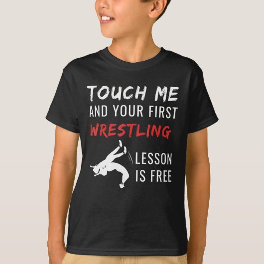 Funny Wrestling Coach Sports Wrestling Lover Gift T-shirt (Voorkant)