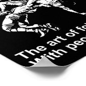 Funny Wrestling Definition The Art Of Folding Clot Poster (Hoek)