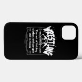 Funny Wrestling Definition Wrestler Case-Mate iPhone Case (Achterkant (horizontaal))