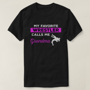 Funny Wrestling Grandma Gift T-shirt