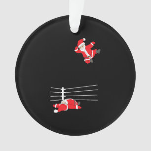 Funny Wrestling Kerstkerstkerstfeestdagen Ornament