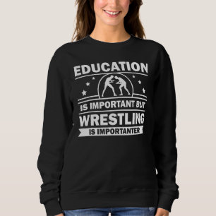 Funny Wrestling Mannen die Freestyle graven Trui