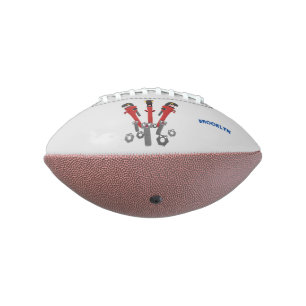Funny wright Monster tools humor cartoon American Football