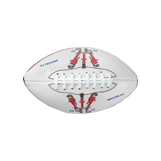 Funny wright Monster tools humor cartoon American Football (Voorkant)