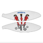 Funny wright Monster tools humor cartoon Basketbal (Panelen)