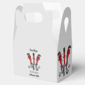 Funny wright Monster tools humor cartoon Bedankdoosjes (Geopend)