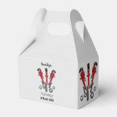 Funny wright Monster tools humor cartoon Bedankdoosjes (Voorkant Zijde)