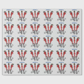 Funny wright Monster tools humor cartoon Cadeaupapier (Vlak)