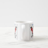 Funny wright Monster tools humor cartoon Espresso Kop (Achterkant)