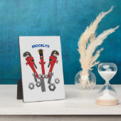 Funny wright Monster tools humor cartoon Fotoplaat (Zijkant)