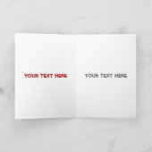 Funny wright Monster tools humor cartoon Kaart (Binnen)