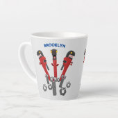 Funny wright Monster tools humor cartoon Latte Mok (Linkerhoek)