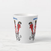 Funny wright Monster tools humor cartoon Latte Mok (Voorkant)