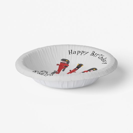 Funny wright Monster tools humor cartoon Papieren Kommen (Gebogen)