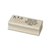 Funny wright Monster tools humor cartoon Rubberstempel (Stempel)