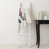 Funny wright Monster tools humor cartoon Sherpa Deken (In situ)