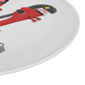 Funny wright Monster tools humor cartoon Snijplank (Hoek)