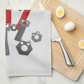 Funny wright Monster tools humor cartoon Theedoek (Quarter Fold)