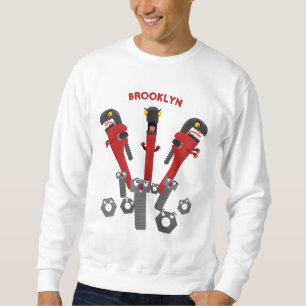 Funny wright Monster tools humor cartoon Trui