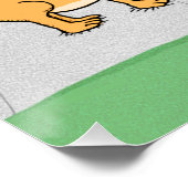 Funny Wrinkly Shar-Pei Dog Poster (Hoek)