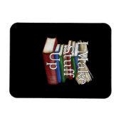 Funny Writer Author Writing I Write Books Magneet (Horizontaal)