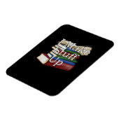 Funny Writer Author Writing I Write Books Magneet (Linkerzijde)