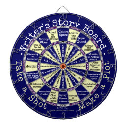 Funny Writers Story Board Novelty Dartbord