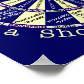 Funny Writers Story Board Novelty Poster (Hoek)