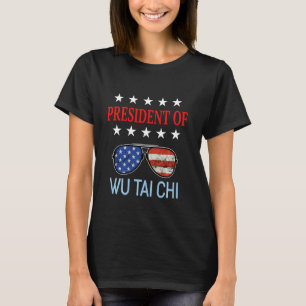 Funny Wu Tai Chi Healing Accessoires VS vlag Thors T-shirt