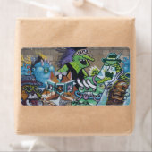 Funny Wyed Green Witch Etiket (Insitu)