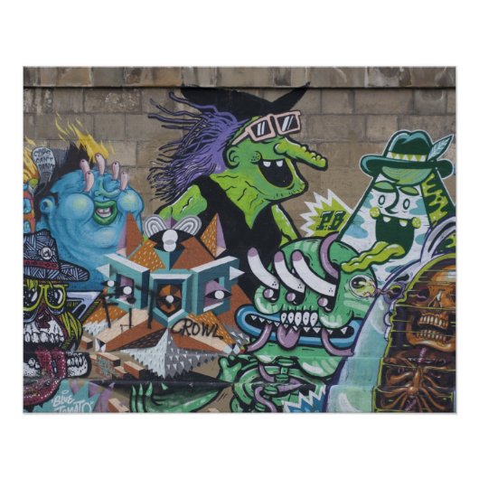Funny Wyed Green Witch Perfect Poster (Voorkant)